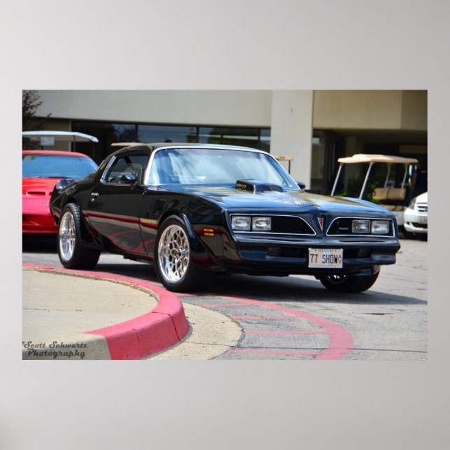 Trans Am 1977 Poster (Framsidan)