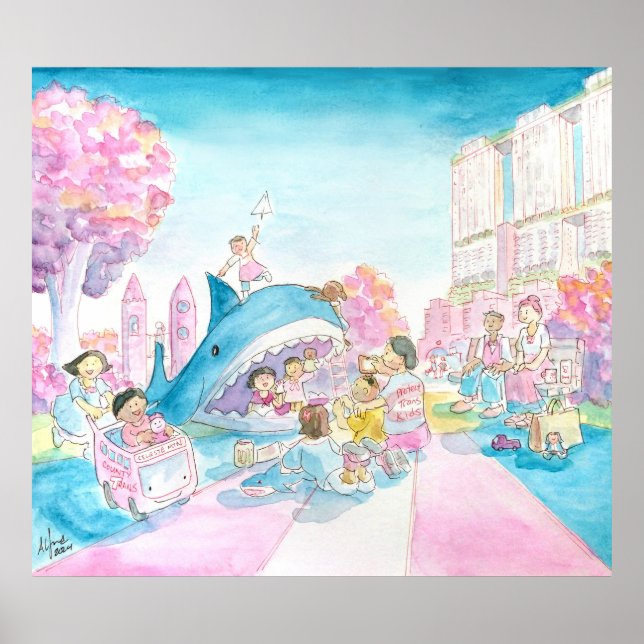 Trans City Park Poster (Framsidan)