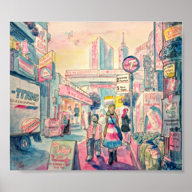 Trans City Poster (Framsidan)