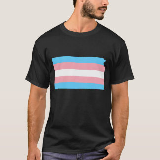 Trans Flag Kansas LGBT Pride Support retro T Shirt