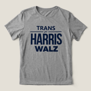 Trans for Harris Walz T Shirt