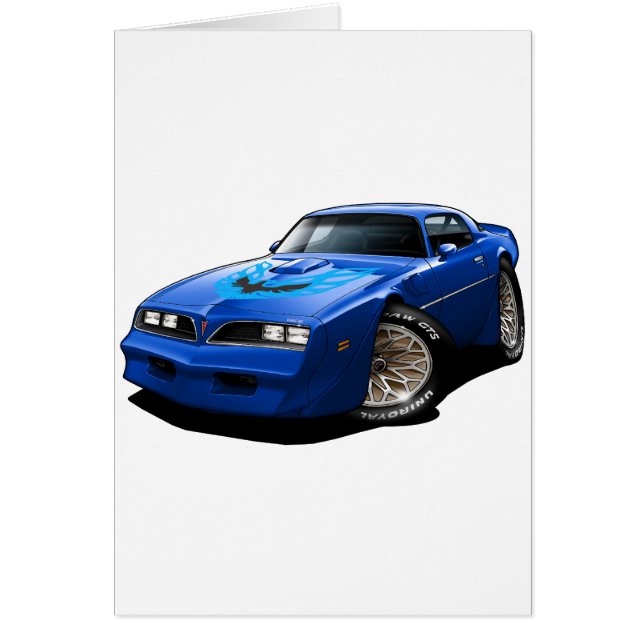 Trans.-förmiddagblått 1977-78 hälsningskort (Framsidan)