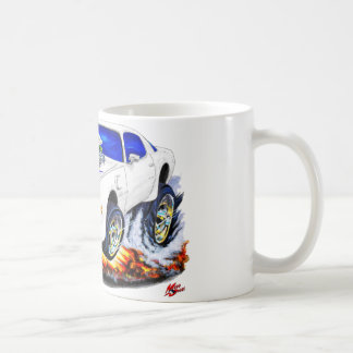 Trans.-förmiddagVit-Blått bil 1979-81 Kaffemugg