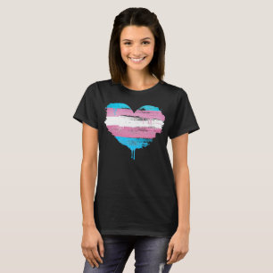 TRANS.-HJÄRTA - TRANS.-KÄRLEK - T-SHIRT