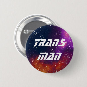 Trans Man Anpassade Galaxy Identity Knapp
