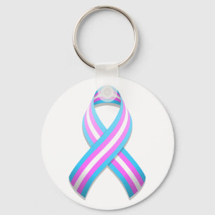 Trans.-medvetenhetband Keychain Nyckelring