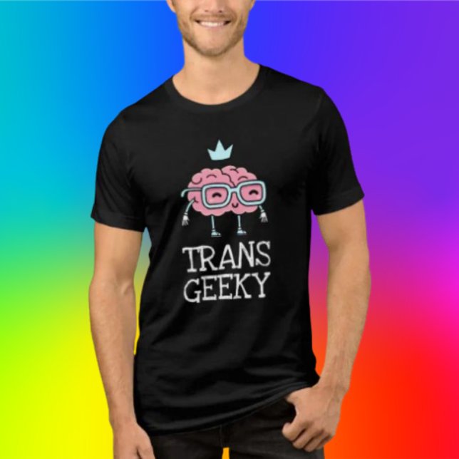 Trans nördigt t shirt (Skapare uppladdad)
