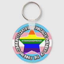 (Trans) Nyckelring för FinnFam-medlem för Auktoris