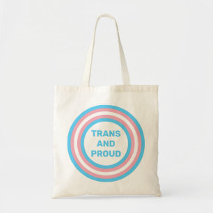Trans och Proud Tygkasse