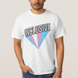 Trans Pride Burst - Inkluderande T Shirt