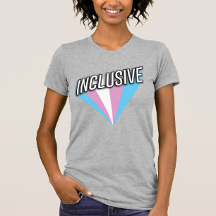 Trans Pride Burst - Inkluderande T Shirt