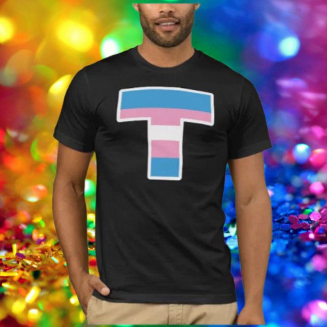 Trans Pride Capital T Tröja (Skapare uppladdad)