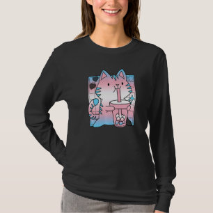 Trans Pride Cat Mamma Lgbt Gay Lgbtq Pride Mont T Shirt