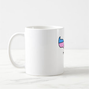 Trans Pride Flag Chai Kaffemugg