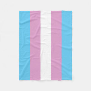 Trans Pride Flagga Fleecefilt