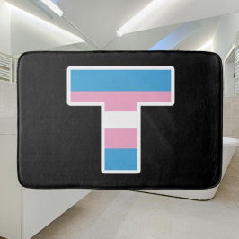 Trans Pride huvudstad T Baddrämatta Badrumsmatta