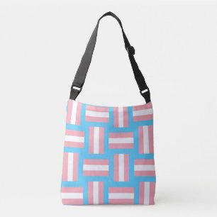 Trans Pride Inspired Tote Bag Axelväska