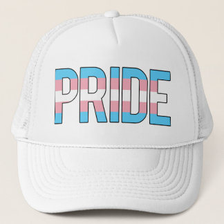 Trans.-pride lastbilsförare keps