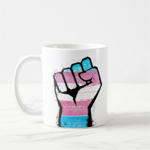 Trans Pride Nävar Kaffemug Kaffemugg