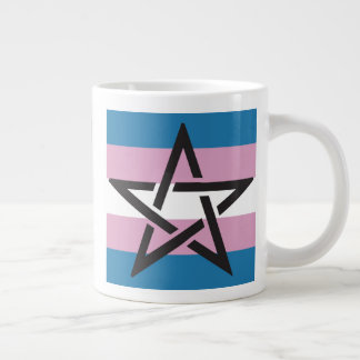 TRANS PRIDE PENTAGRAM MUGG JUMBO MUGG