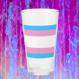 Trans Pride Pint Glas: Drick med Stolthet Glaskopp