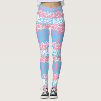 Trans Pride Snörliv Leggings