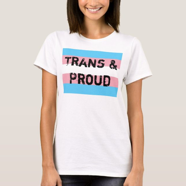 Trans.-pride T-shirt (Framsida)