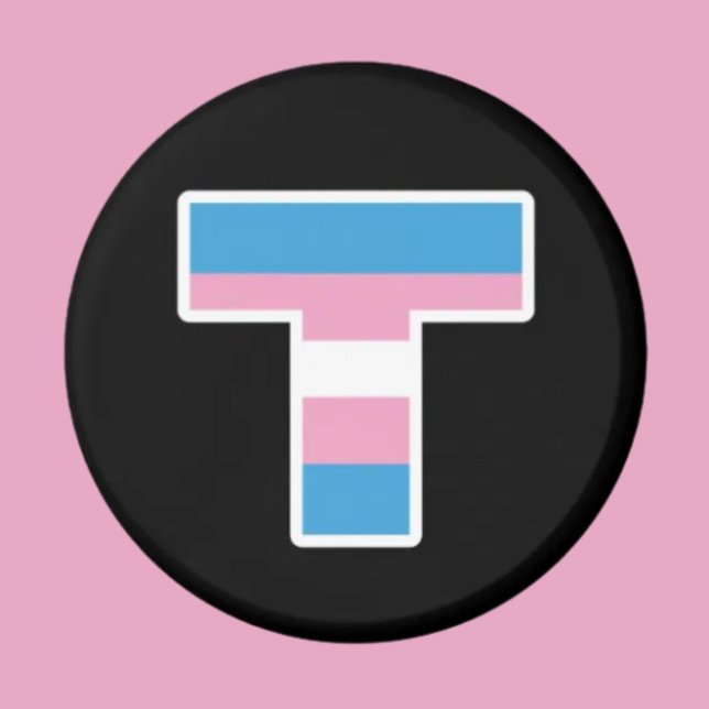 Trans Pride Versal T Magnet (Skapare uppladdad)