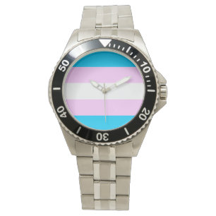 Trans.-prideflagga Armbandsur
