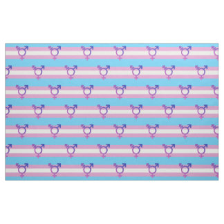 Trans.-prideflagga Tyg