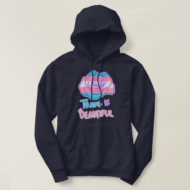 Trans.-prideHoodie Hoodie (Design framsida)