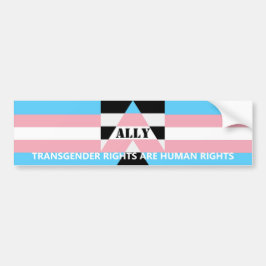 Trans.-rättigheterbundsförvant Bildekal