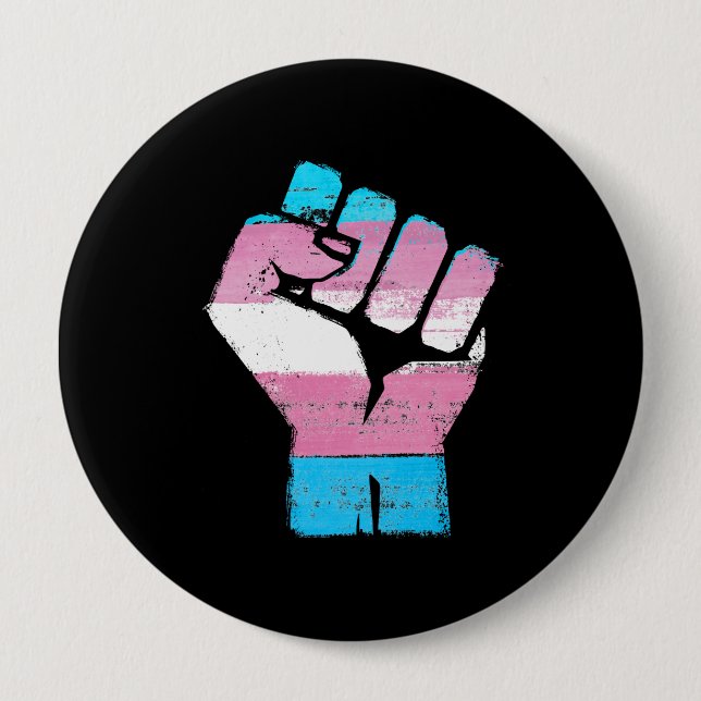 TRANS RESIST FIST - HBT-Vintage - Knapp (Framsida)