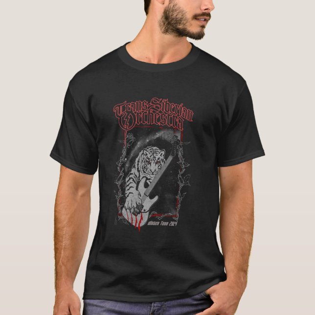 Trans-Siberian Orchestra u2013 Tiger T Shirt (Framsida)