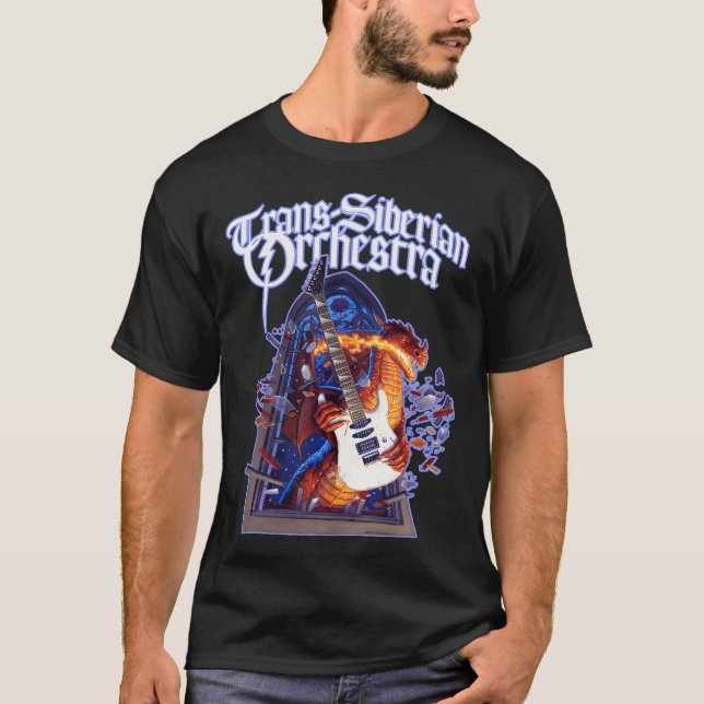 Trans-Sibiriska Orchestra Dragon T Shirt (Framsida)