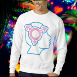 Trans-stolthetsymbol sweatshirt