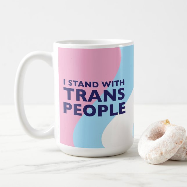 Trans Support 15 oz Mugg (Med munk)