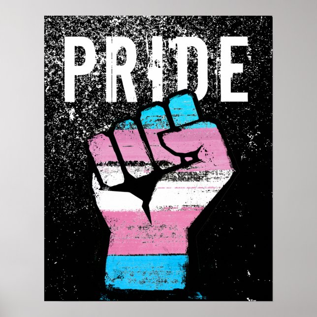 TRANSAKTIONSFÖRFALSKT Pride Poster (Framsidan)