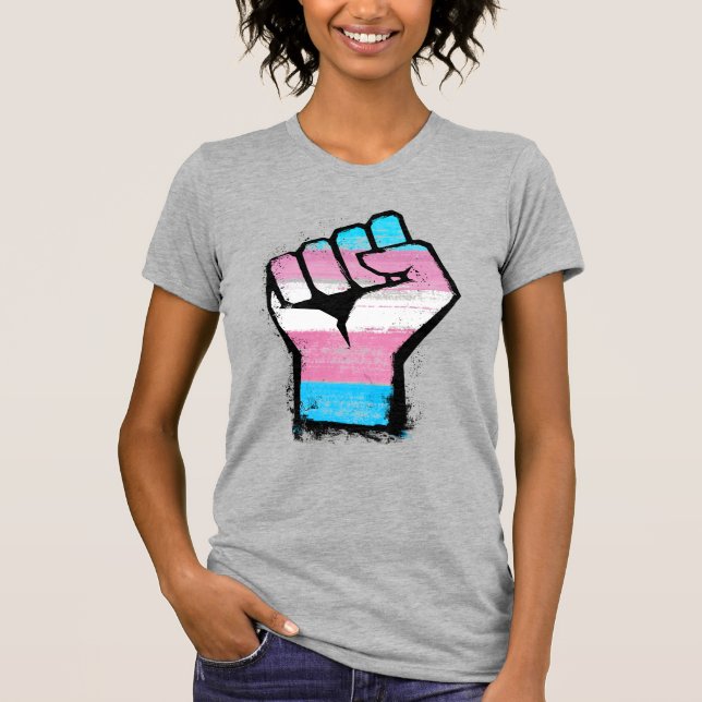 TRANSAKTIONSFÖRFALSKT Pride T Shirt (Framsida)