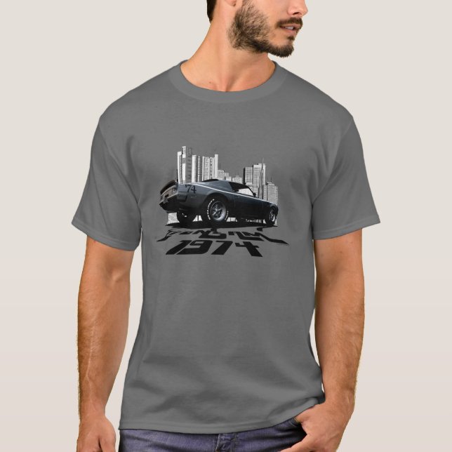 Transam t-skjorta. Musclecar klassikeramerikan T-shirt (Framsida)
