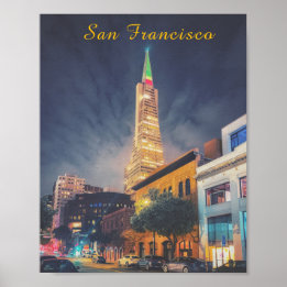 TransAmerica Byggnad Poster