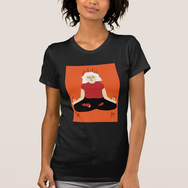 Transcendental Meditation T Shirt (Framsida)