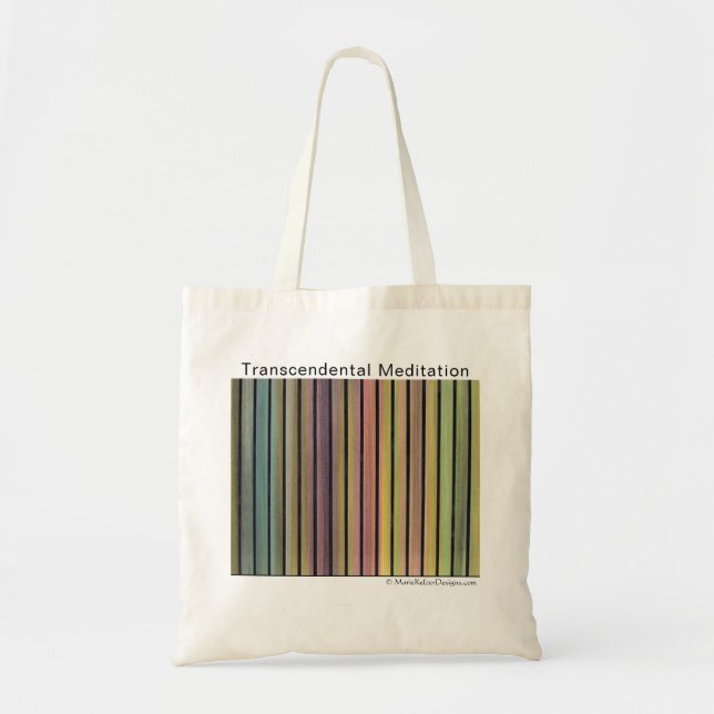 Transcendental Meditation Tote Bag Tygkasse (Framsidan)