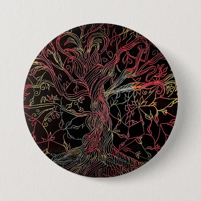 Transcending Ancestral Träd Knapp (Framsida)