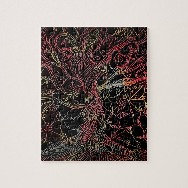 Transcending Ancestral Träd Pussel (Vertikal)