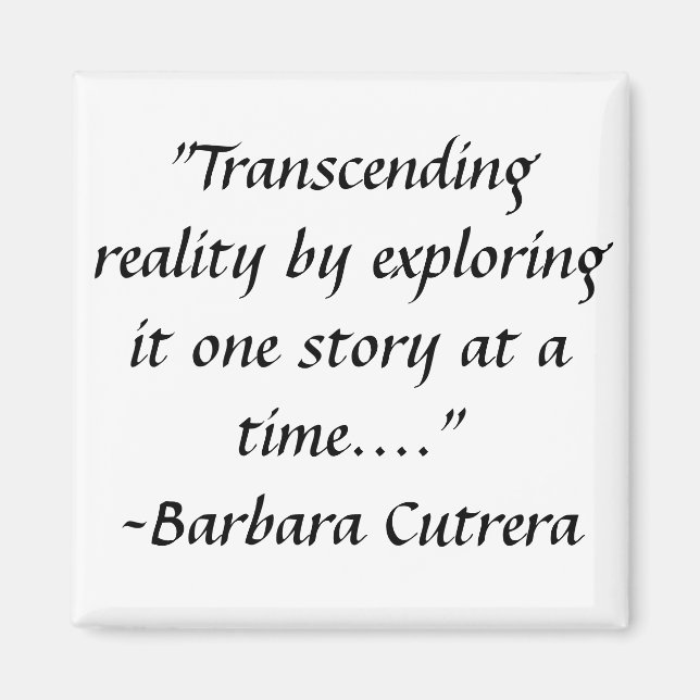 Transcending Reality Magnet (Framsidan)