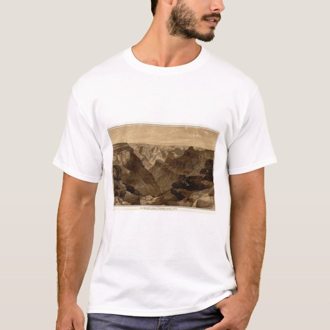 Transepten, Kaibab uppdelning, grand Canyon T-shirt (Framsida)