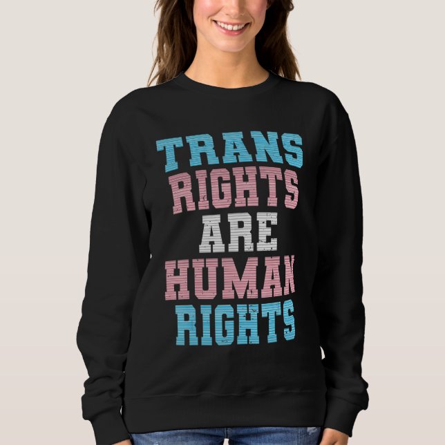 Transeuropeiska Höger är humant Rättigheter Trans  T Shirt (Framsida)