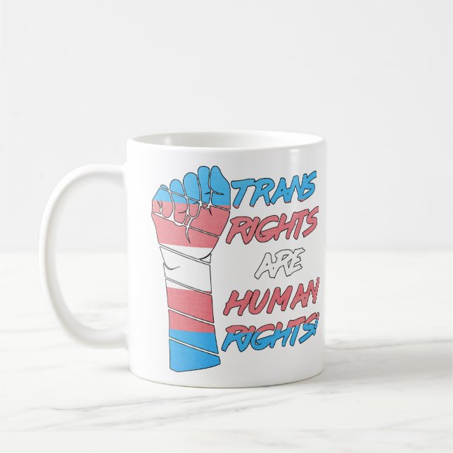 Transeuropeiska Höger är mänskliga Höger Kaffemugg (Vänster)