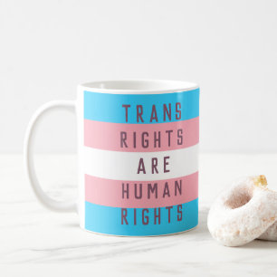 Transeuropeiska Höger är mänskliga Höger trans Kaffemugg